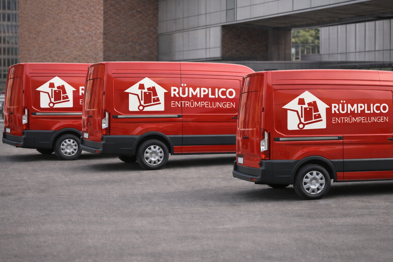 Rümplico Transporter im Einsatz